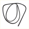 Black rubber rear hatch weatherstrip seal showing back side for Nissan Datsun Fairlady Z 240Z-280Z 1970-1978
