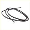 Black rubber rear hatch weatherstrip seal for Nissan Datsun Fairlady Z 240Z 260Z 280Z 1970-1978 back side view