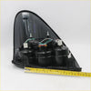 Black plastic rear view of rear led tail light light smoke black for mitsubishi l200 triton with wiring connectors