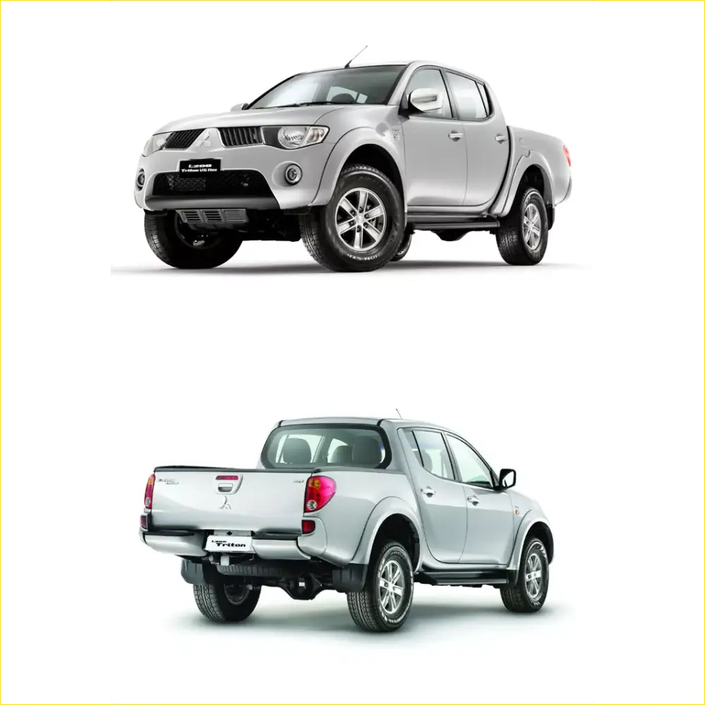 Rear LED Tail Light Smoke Black for Mitsubishi L200 Triton - Lights