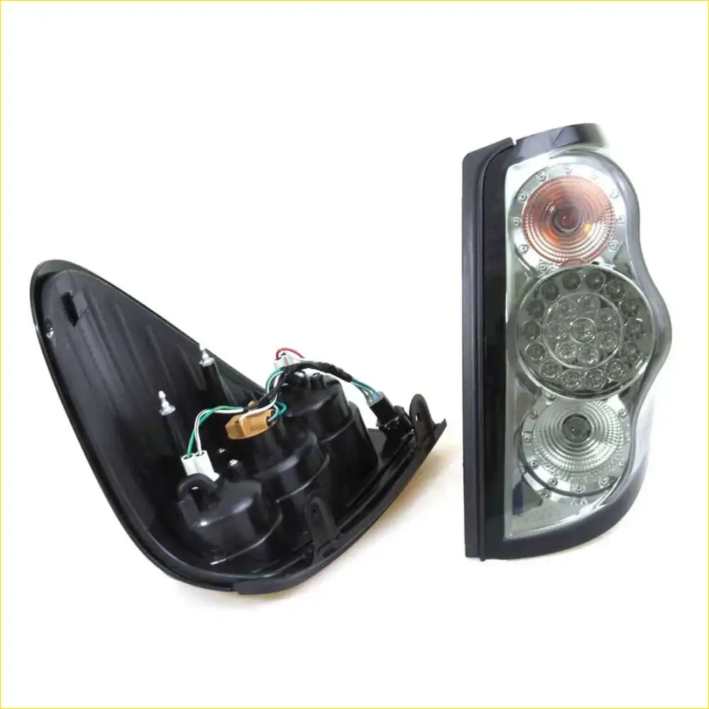 Rear LED Tail Lights Smoke Black for Mitsubishi L200 Triton ML MN