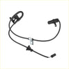 Rear left abs wheel speed sensor for toyota highlander with black plastic connectors metal bracket and coiled cable