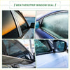 Rear left weatherstrip window seal for toyota sequoia made of flexible black rubber fits snugly to prevent drafts and water