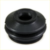 Black rubber boot cover for rear lower arm brake master cylinder for toyota hilux ute 1988-1997 shown from back