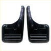 Rear black plastic mudflap quarter panel for toyota hilux kun26 sr5 2wd 2012 2015 with glossy finish and ridges