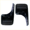 Black plastic rear mudflap quarter panel for toyota hilux kun26 sr5 2wd 2012-2015 with matte finish and ridges