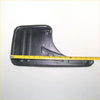 Black plastic rear mudflap quarter panel back side with molded contours and mounting holes for toyota hilux kun26 sr5