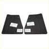 Black rubber rear mud flaps with ribbed texture and pre-drilled holes for toyota hilux ln85 ln86 yn90 yn92 ln105 1988-1996