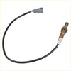 Rear oxygen sensor for toyota 4runner 2003-2013 with black coat, gray plastic connector, and metallic housing backside view