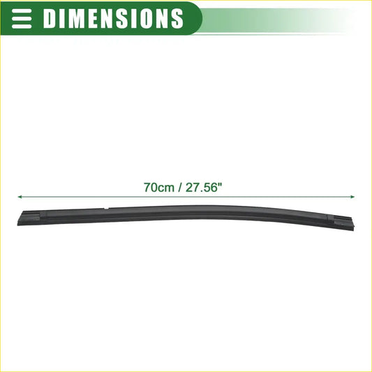 Rear Right Door Window Belt Weatherstrip for Toyota Tacoma - Engine