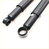 Black toyota rear shock absorbers with engraved model numbers and silver metallic ring for hilux double cab 2001-2004