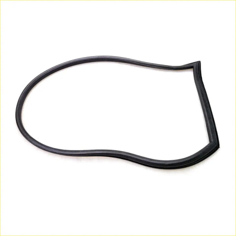 Black rubber rear side window weatherstrip with smooth flexible profile for nissan datsun bluebird 510 1600