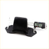 Black rubber rear spring bumper engine mount with 148.71 mm digital caliper for Nissan Datsun Navara D22 NP300