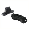 Rear spring bumper for nissan navara d21 ute 1986-1997 black rubber engine mount brackets with matte finish and holes