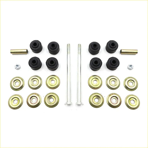 Black rubber bushings brass washers and bolts kit for rear stabilizer link for Toyota Hilux 1997-2005
