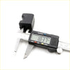 Black digital caliper with silver jaws measuring 18.37 mm used for rear stabilizer shaft rubbers on Nissan Cedric Gloria Wagon
