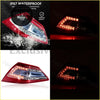 Rear tail light assembly for Nissan Teana 2011-2012 with red LED taillight and clear lens housing back view