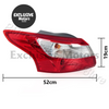 Ford Focus 2012-2014 Rear Tail Light