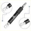 Rear tailgate assist shock lift support struts in black with silver ends for toyota 4wd ute offroad use