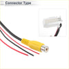 Rear view camera adapter wire harness for toyota levin 1.2t with yellow rca connector and black red wires