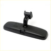 Black plastic rear view mirror for toyota hilux 2005-2015 showing back side with mounting bracket and camera port