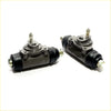 Rear wheel brake cylinder for ford everest 2.5l 3.0l black rubber coated metal assembly shown from the back side