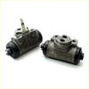 Rear wheel brake cylinder set for mitsubishi triton l200 2005-2015 gray cast iron with black rubber seals and threaded fittings
