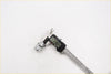 Digital caliper with black body and silver jaws measuring 1.87 mm for rear wheel nut stud set toyota hilux 1997-2005