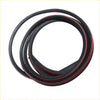 Rear window moulding upper gasket for toyota hilux 2004-2015 black and red rubber with smooth textured surface