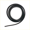 Black rubber rear window moulding upper gasket coiled with smooth texture for Toyota Hilux 2004-2015