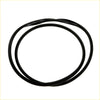 Black rubber circular flexible gasket with smooth surface for rear windshield weatherstrip nissan datsun 520 521