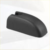 Black textured plastic rear windshield wiper arm nut cover for toyota highlander 2008-2013 shown from back side