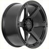 Black matte finished alloy wheel recon armour with five-spoke design and recon branding at the center