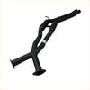 Black metal matte finish redback exhaust manifold with multiple pipes for holden commodore 5.7l v8 vt vx vy vz and vz v6