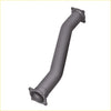 Gray metallic Redback extreme duty exhaust manifold with flanged ends for Toyota Fortuner 2.8L 2015 onwards