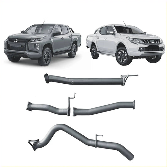 Redback Extreme Duty for Mitsubishi Triton MQ/MR (05/2015 - on) - Pipe Only (Loud) - 4x4 Performance System