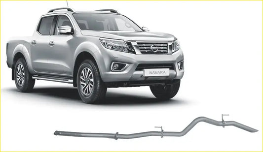 Redback Extreme Duty for Nissan Navara NP300 2.3L Twin Turbo (01/2015 - Pipe Only (Loud) - 4x4 Performance System