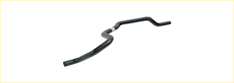 Black rubber coolant hose with metal clamps for redback performance exhaust system ford falcon 07 1991 back side
