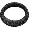 Black textured rubber gasket with braided fibrous surface for redback performance exhaust system ford falcon 09 1998