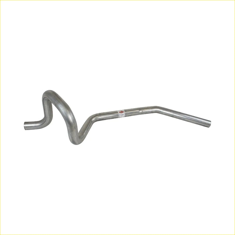 Silver metallic s-shaped motorcycle handlebar from redback sports system for holden kingswood 1970 to 1980