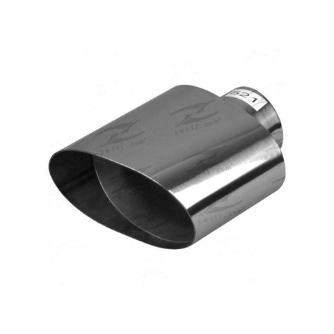 Redback Exhaust Tip SS 75x140x200mm Suits Au Falcon 98-02