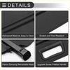 Black carbon fiber textured retractable cargo cover for toyota rav4 2006-2012 with waterproof roof rack and screw handle