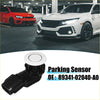 Reverse assist sensor for toyota rav4 2012-2015 showing white and black parking sensor with circular top and plastic body