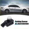 Black plastic reverse backup parking sensor for Toyota Prius 2010-2015 with white cap and attached electrical connector