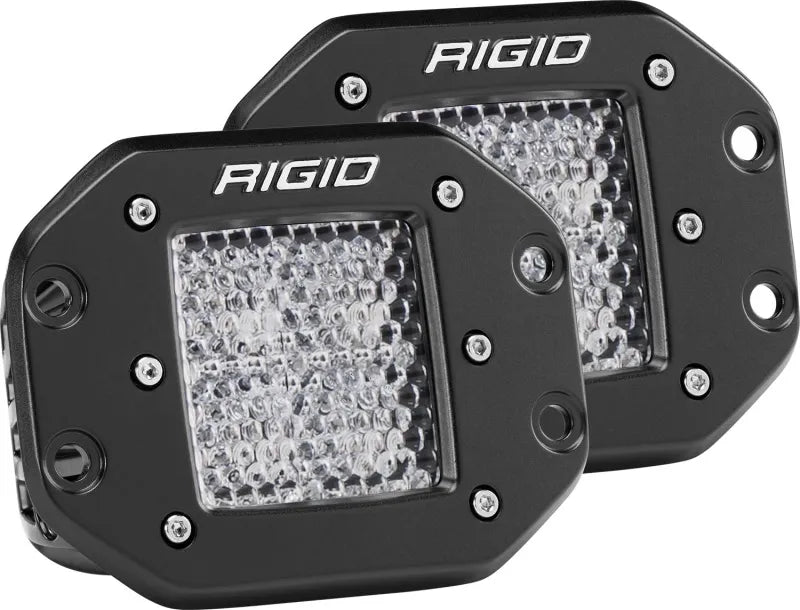 Rigid Industries Rigid Industries Dually - Flush Mount - 60 Deg. Lens - Set of 2