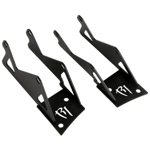 Rigid Industries Rigid Industries Jeep JK - Double A-Pillar Mount - Mounts 2 sets of Dually/D2
