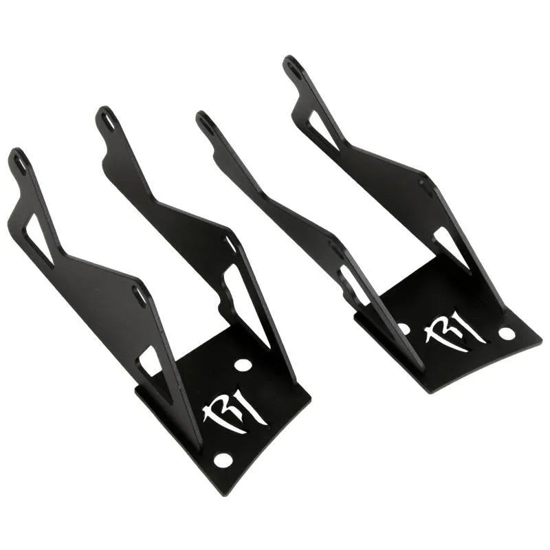 Rigid Industries Rigid Industries Jeep JK - Double A-Pillar Mount - Mounts 2 sets of Dually/D2