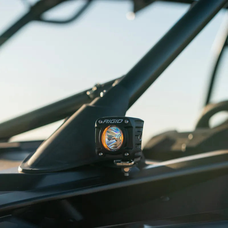 Rigid Industries Rigid Industries 2017+ Polaris Pro R/Turbo R Revolve A-Pillar Light Kit