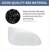White abs plastic right driver side mirror cover cap for Toyota 4RUNNER 2013-2023 protects against scratches and stains