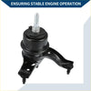 Right engine motor mount for toyota highlander 2009-2013 with black body and silver threaded bolt on top